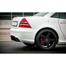 Бампер задний AMG W204 Look на Mercedes SLK R170